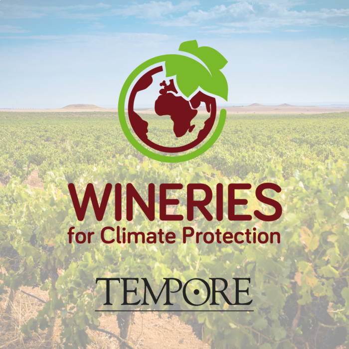 ¡Bodegas TEMPORE ha obtenido el prestigioso sello Wineries for Climate Protection (WFCP)!'