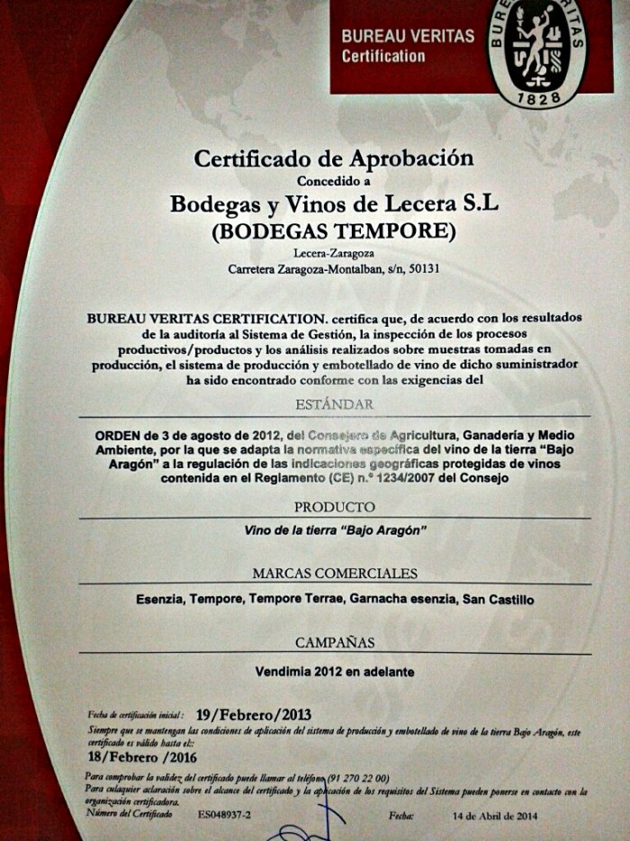 GRANTED AGAIN WITH A QUALITY CERTIFICATE 22.08.2014'
