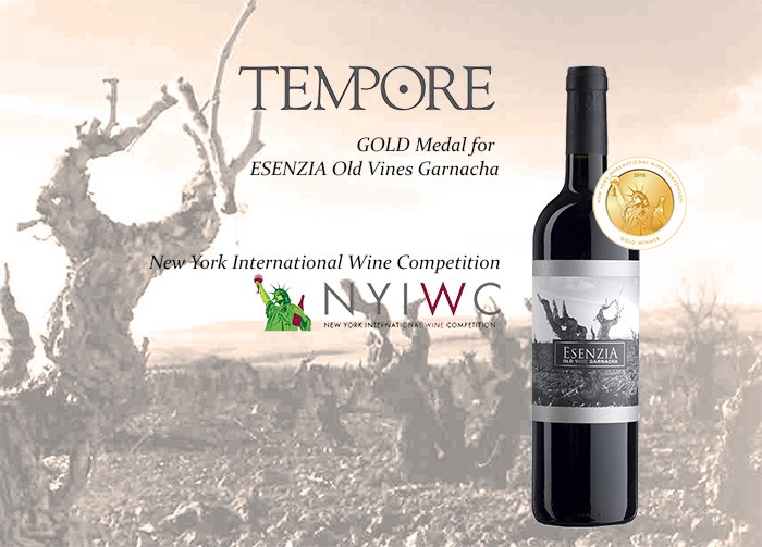 NEW GOLD MEDAL FOR ESENZIA GRENACHE OLD VINES!'