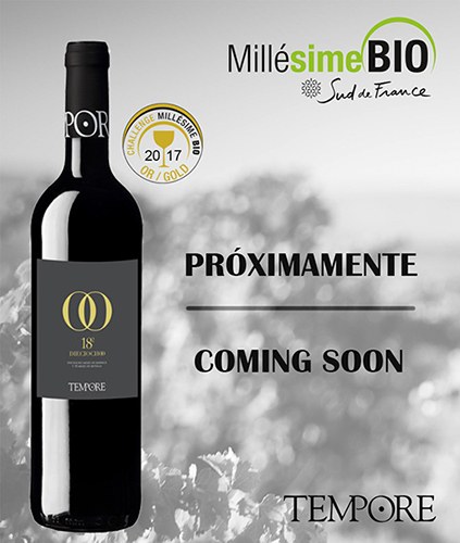 BODEGAS TEMPORE RECEIVES A GOLD MEDAL WITH ITS LATEST PROJECT: 18² GRENACHE!!'