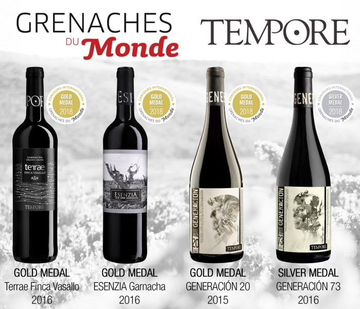 BODEGAS TEMPORE: ONE OF THE MOST SUCCESFUL WINERIES AT GRENACHES DU MONDE CONTEST WITH ITS ORGANIC WINES!'