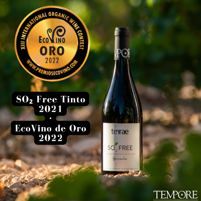 GOLD MEDAL BY ECOVINO AWARDS FOR SO2 FREE!!'