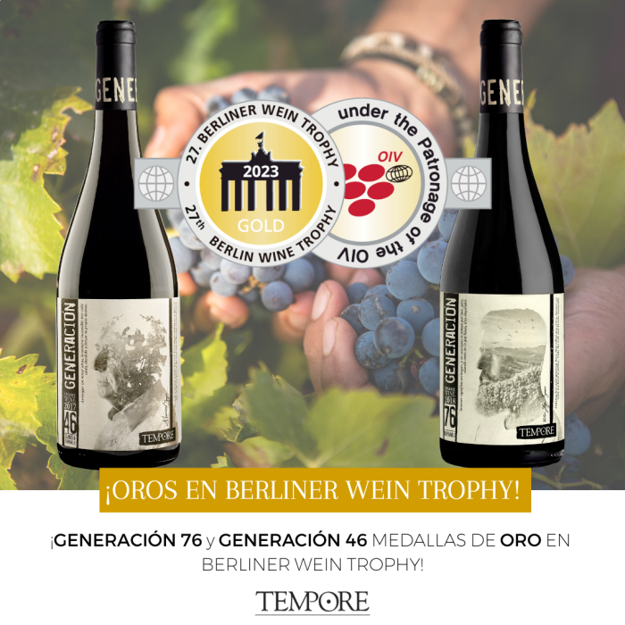 ¡Dos medallas de oro para nuestros vinos de GENERACIÓN en Berliner Wein Trophy!'