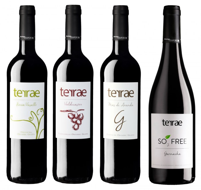 TERRAE GARNACHA Y TEMPRANILLO: UNA GAMA ECOLÓGICA GANADORA. NUEVAS MEDALLAS'